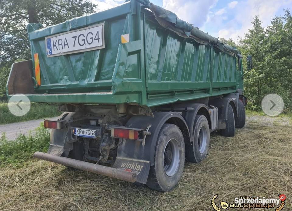 Man F2000 Wywrotka Hydroburta małopolskie Krzeszowice