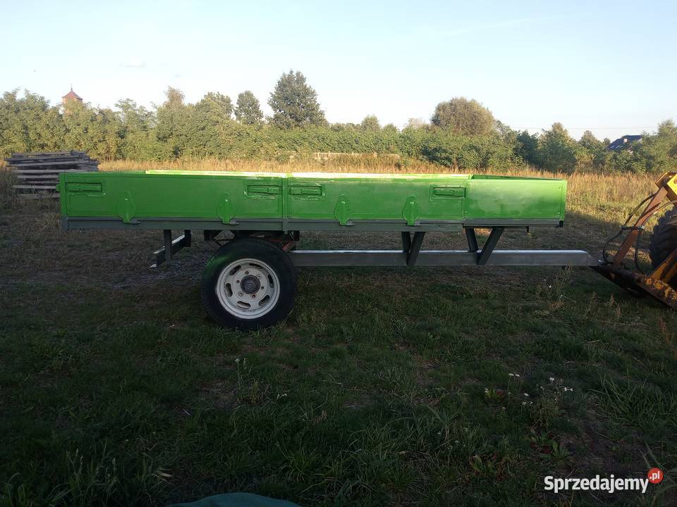 Przyczepa wywrotka tandem 6 t Przyczepy rolnicze mazowieckie Radom