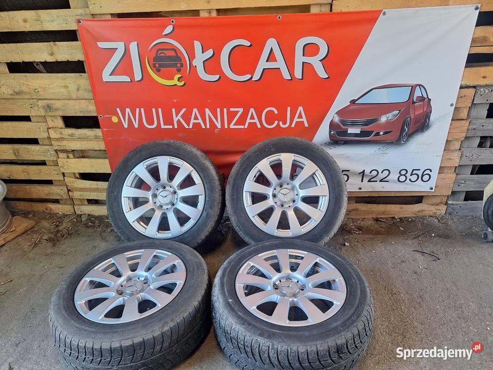 Alufelgi 5x112 16 ET455 MERCEDES W212 koła Średnica 16" Samochodowe
