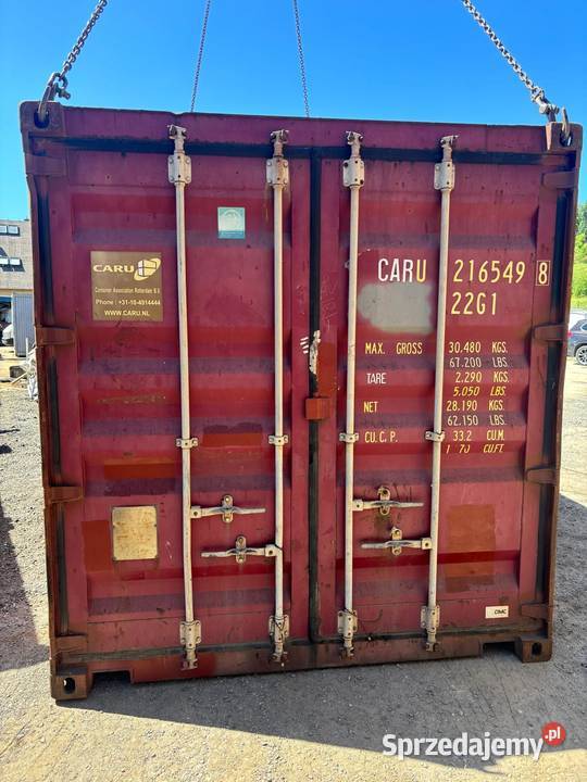 Sprzedam kontener morski 20 DV 6 metrowy Pewny Starogard Gdański