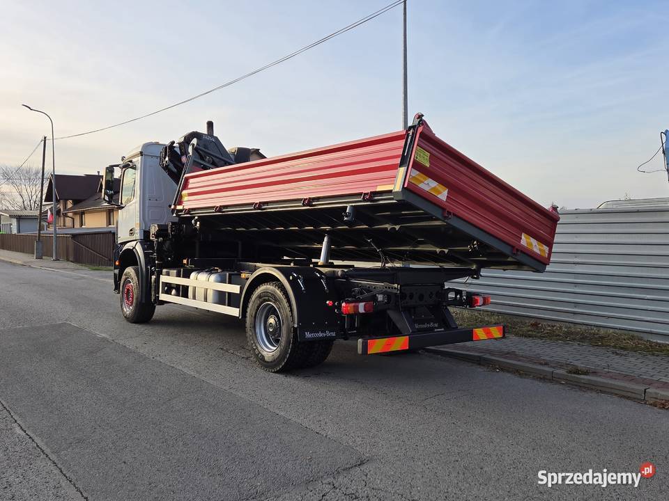 Mercedes AROCS 1824 HDS HMF 1420 K2 Radiowy podkarpackie Łańcut sprzedam