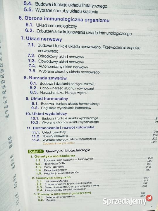 Teraz matura biologia tuż przed egzaminem matura Warszawa sprzedam