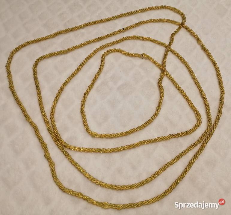 Naszyjnik łańcuszek na talię 252 malutkie Biżuteria