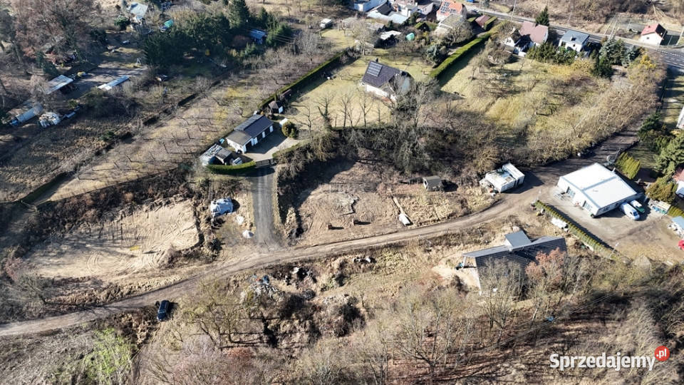 Działka budowlana Szczecina Radziszewo utwardzona