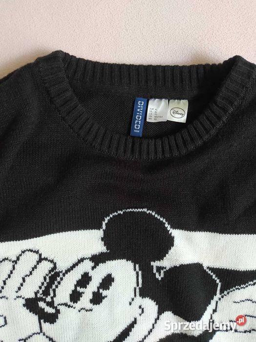 Sweter Divided HM męski z Miki 2XL czarny Rzeszów