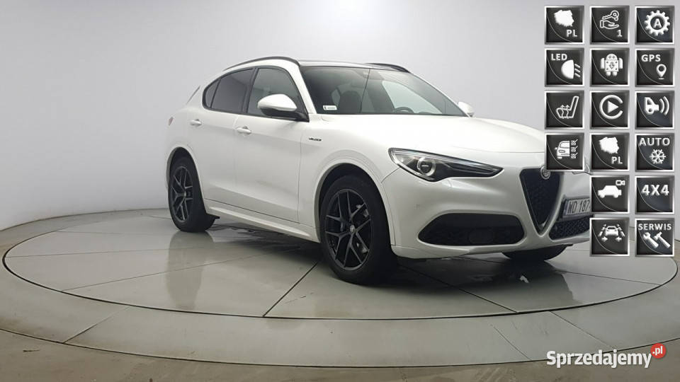 Alfa Romeo Stelvio 20 Turbo Veloce Q4 Z światła LED Warszawa