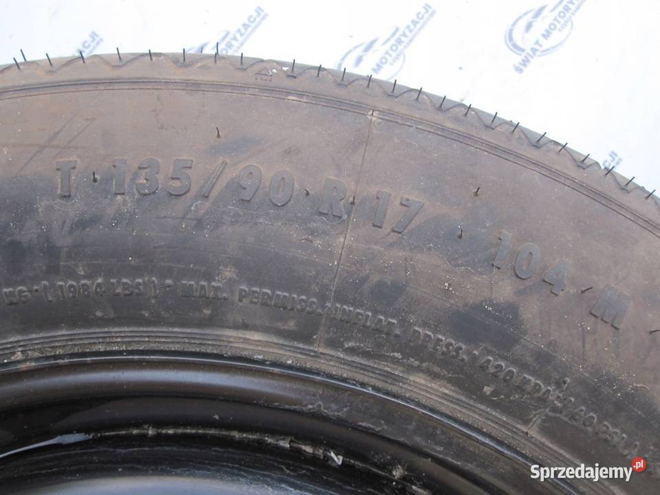 FORD KUGA MK1 koło dojazdowe 1359017 104M 5x108 Kielce