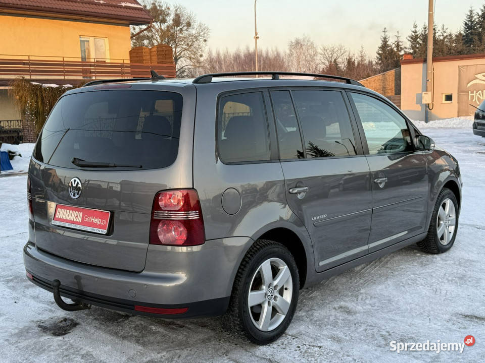 Volkswagen Touran UNITED7osobowy19 kurtyny powietrzne Dąbrowa sprzedam