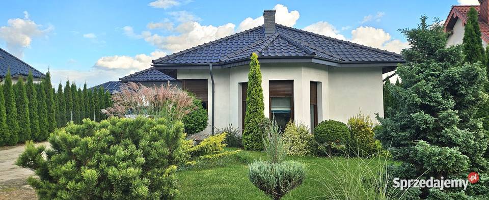 Oferuję na sprzedaż słoneczny dom plaży w parterowy Ślesin