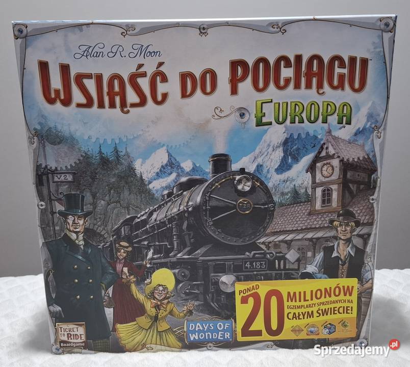 Gra planszowa Wsiąść do pociągu Europa Days of Czeladź