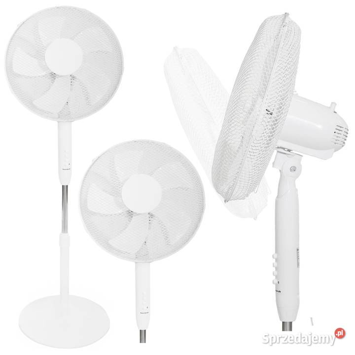 Wentylator podłogowy wiatrak stojący 45W 3 tryby Smogorzów