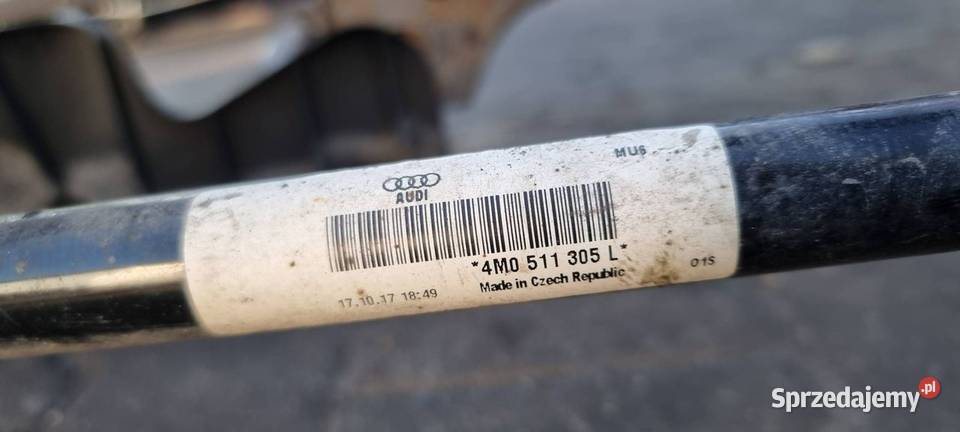 BELKA SANKI TYŁ AUDI Q7 II 4M KOMPLET Lipno