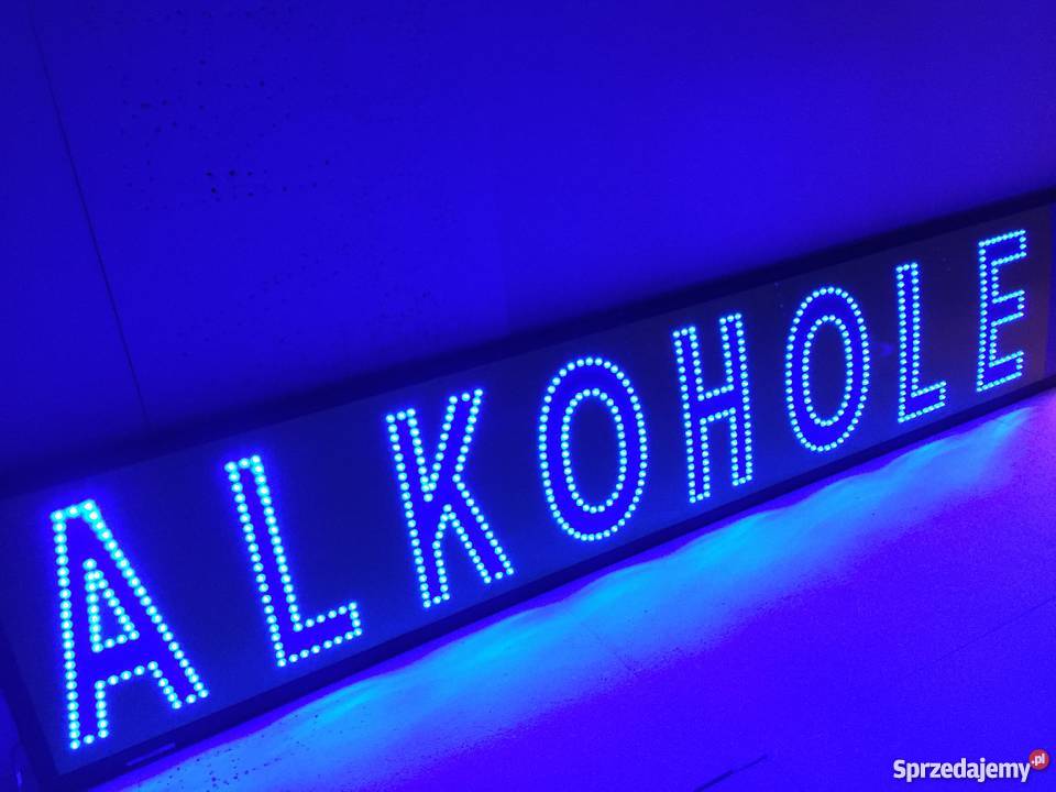 Reklama szyld LED 96x31 zewnętrzna mazowieckie Pomiechówek