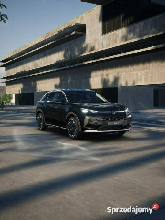 Volkswagen TRoc Wersja Style 15 eTSI 150 DSG wspomaganie kierownicy Łódź
