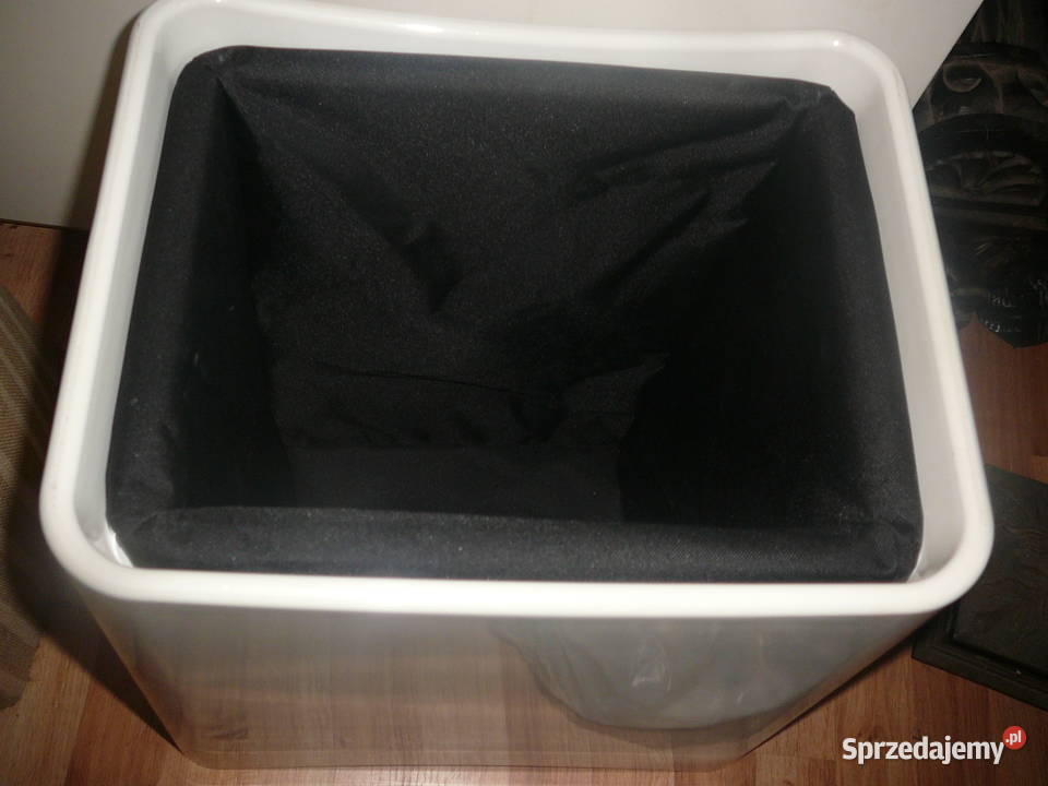 Taboret tworzywo z pojemnikiem Wenko biały Nowy Wrocław