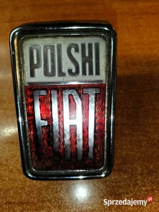 Emblemat POLSKI FIAT Fiat 125p PRL Tarnobrzeg