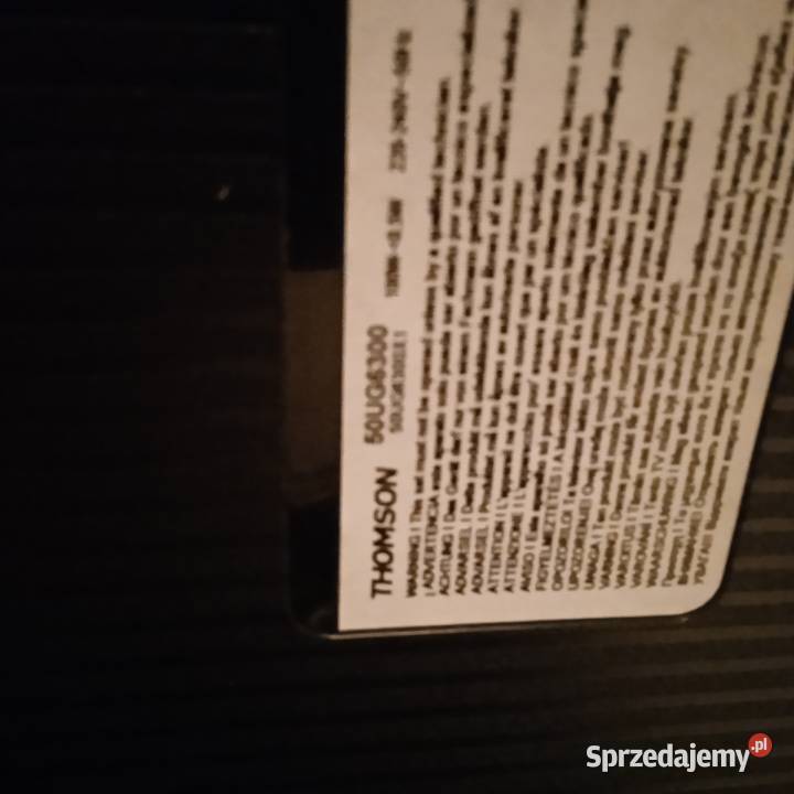 Thomson 50UG6300 komplet płyt części do LED