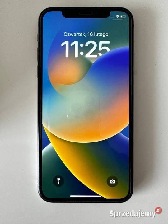iPhone X 10 256GB srebrny Silver STAN IDEALNY
