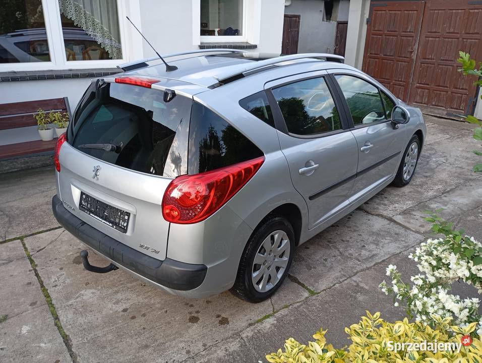 Peugeot 207 SW 2009r 14 Klima Panorama Niemcy elektrochrom. lusterka boczne dolnośląskie sprzedam