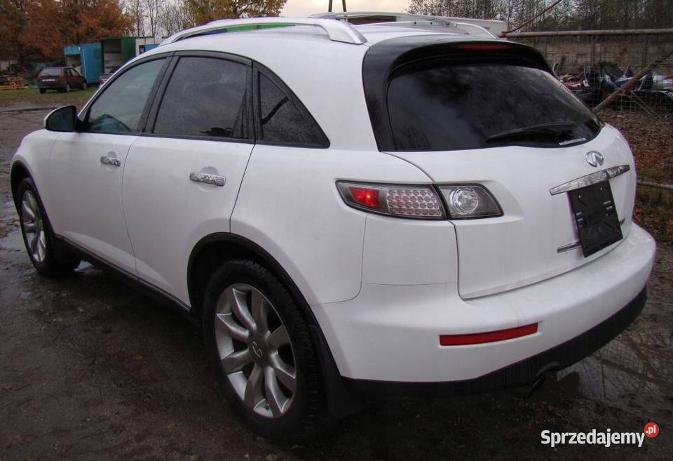 INFINITI FX35 FX45 S50 0308 ĆWIARTKA TYLNA osobowe Wyposażenie wnętrza Nowy Tomyśl
