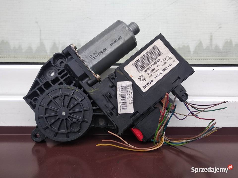 Peugeot 307 CC 0308 silniczek podnoszenia szyby osobowe Sieradz