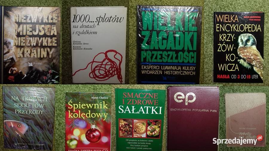 Książki zbiory z kilkunastu lat Warszawa