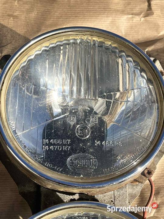 Mercedes W108 W109 lampa reflektor HELLA przód lubelskie Lublin