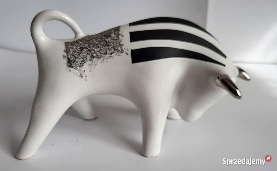BYK Znak zodiaku Figurka Byczek ceramiczny Sierakowice sprzedam