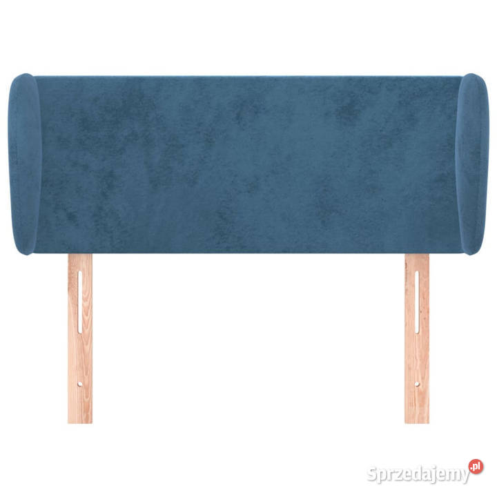 Zagłówek uszak ciemnoniebieski 103x23x7888 sprzedam