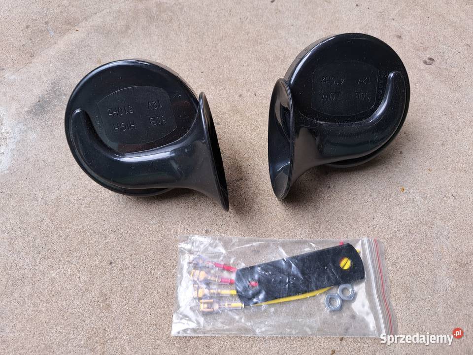 Sygnał dżwiękowy trąbka 2 komplet