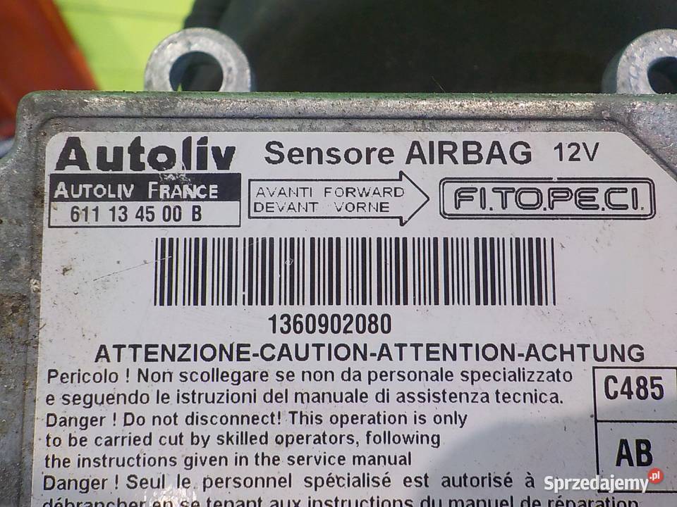 CITROEN NEMO 14 HDI 10r VAN modul sensor AIRBAG mazowieckie Suków