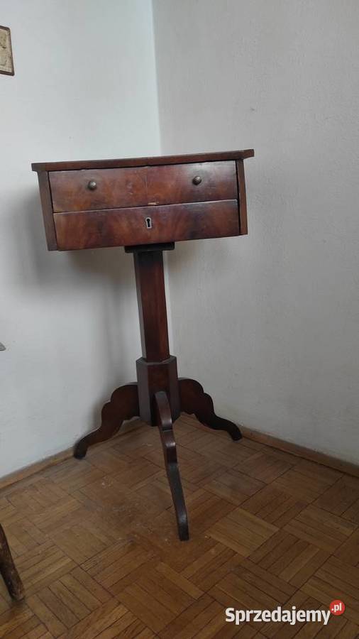 Antyczny Niciak Mahoniowy Biedermeier XIX wiek Warszawa sprzedam