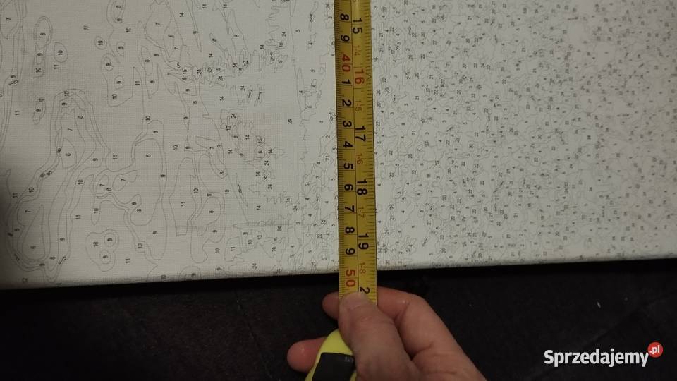 obraz do malowania numerkach akwarelowa mapa sprzedam