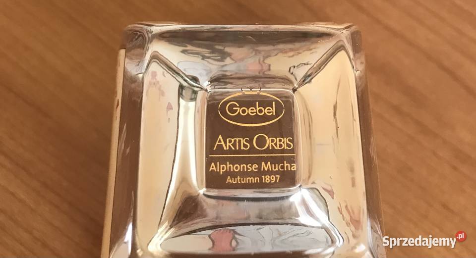 Kolekcjonerski świecznik Alphone Mucha Wiosna