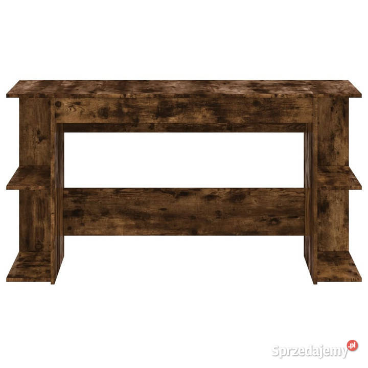 Biurko przydymiony dąb 140x50x75 materiał Warszawa sprzedam