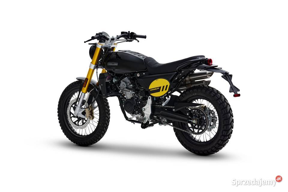 Fantic Caballero 125 Scrambler czarny model 2026 Szczecin
