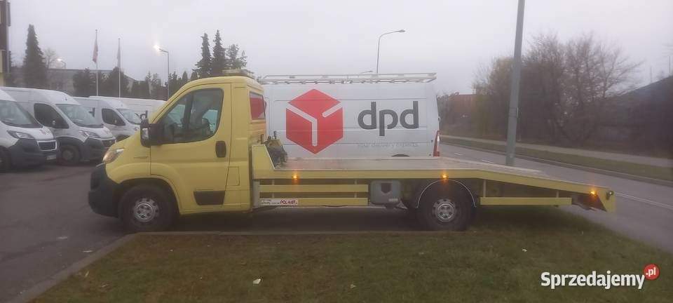 AUTOLAWETA Fiat Ducato 2018 23 177 Mały przebieg manualna Fiat Warszawa