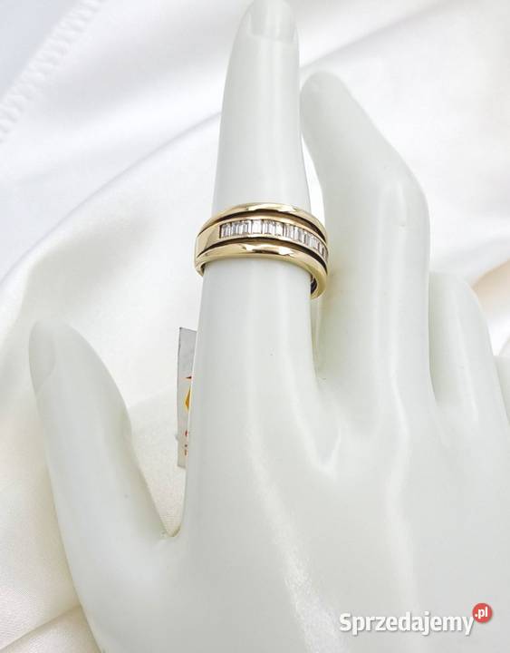 Pierścionek r16 Złoty pr333 Obrączkowy z Pierścionki Poznań