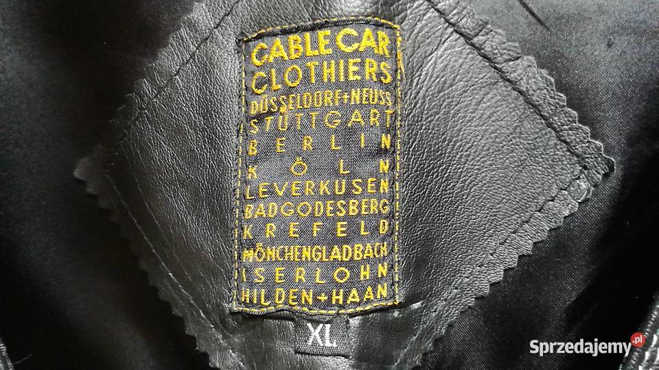 Męska skórzana kamizelka motocyklowa skóra Rozmiar XL mazowieckie