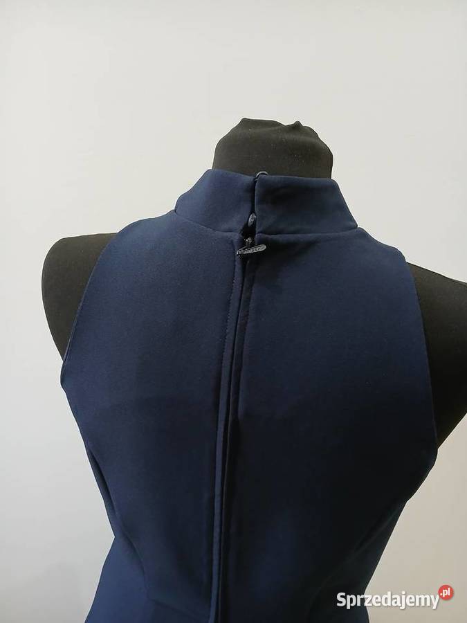 Elegancka granatowa sukienka rozmiar s HM świętokrzyskie Kielce sprzedam