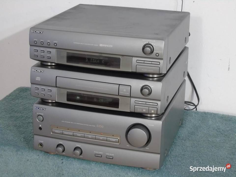 Wieża Sony segmenty mocna i sprawna DOSTAWA Jasło