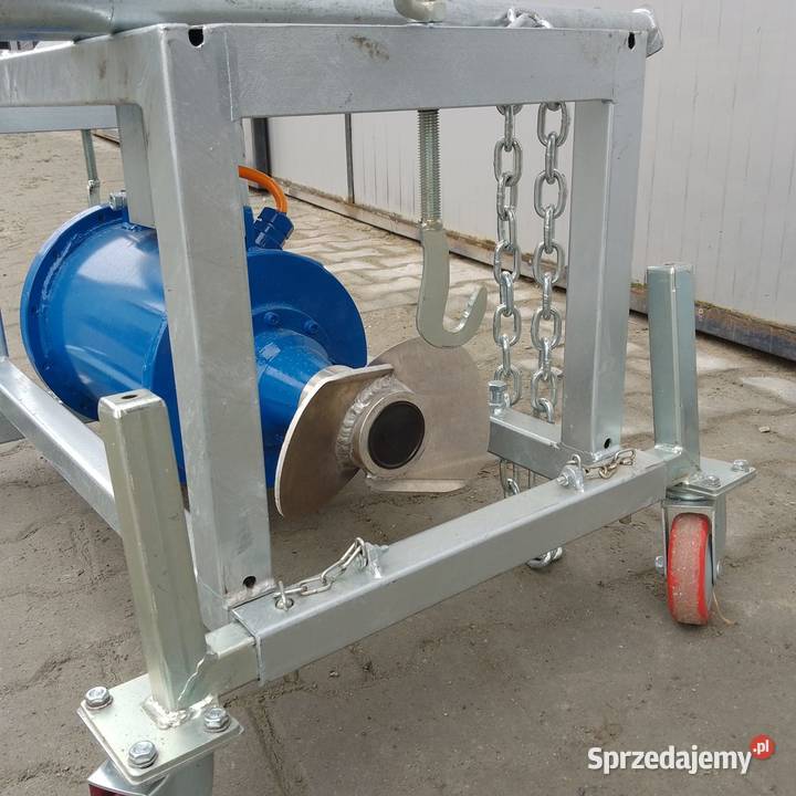 Mieszadło Mikser do gnojowicy podrusztowe wózek Piotrków Trybunalski