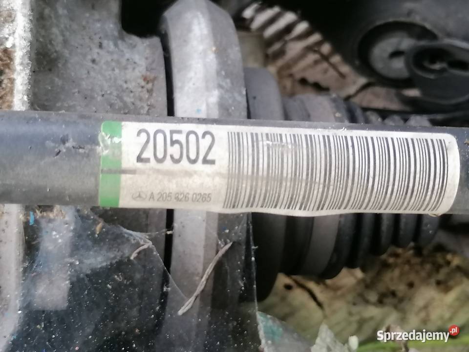 Zawieszenie tył W205 C klasa 2017r Dyfer 307 Szczecin