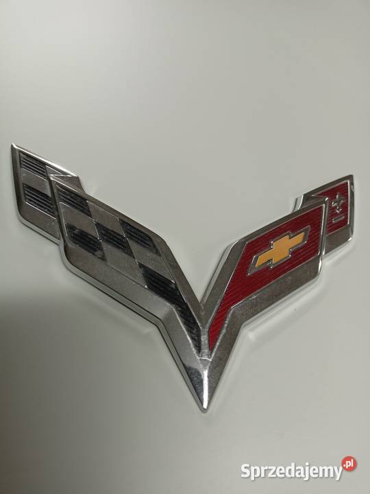 Corvette C7 znaczek emblemat Dąbrówka