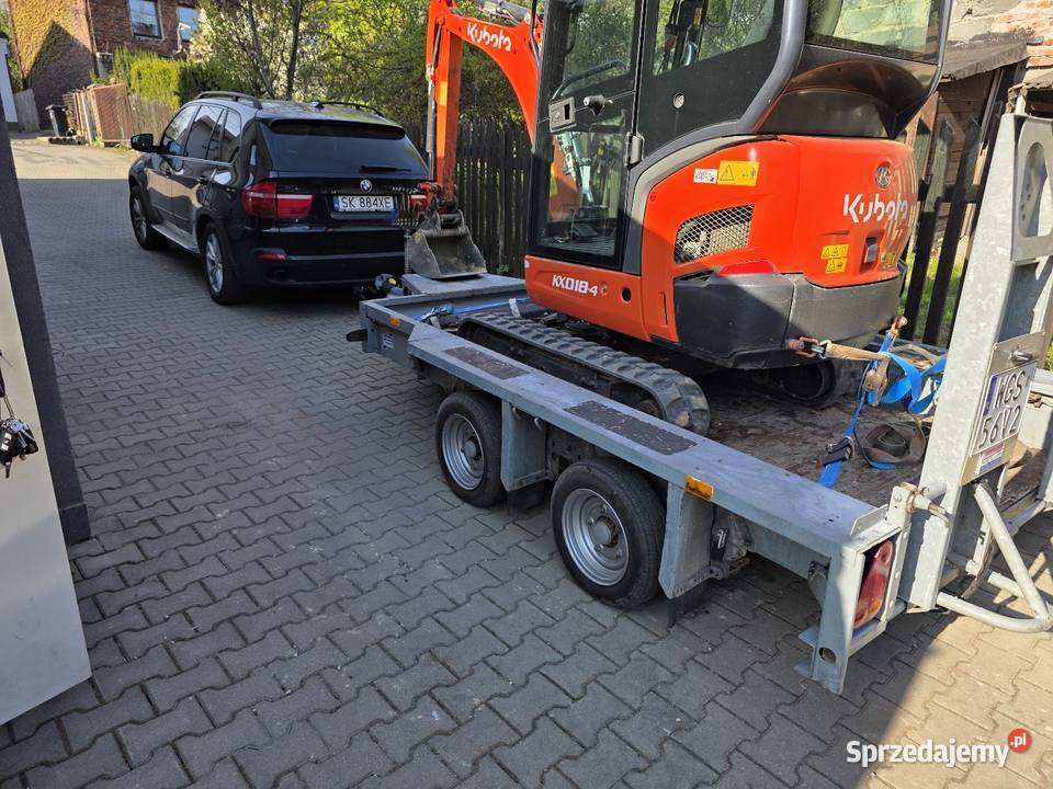 Usługi mini koparką koparka mała mini ładowarka Katowice