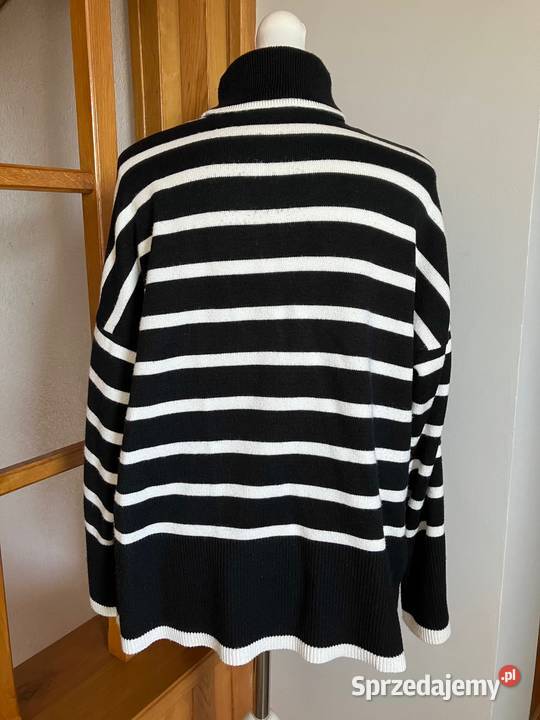 Świetny sweter w paski oversize Mohito wiskoza podkarpackie Nisko sprzedam