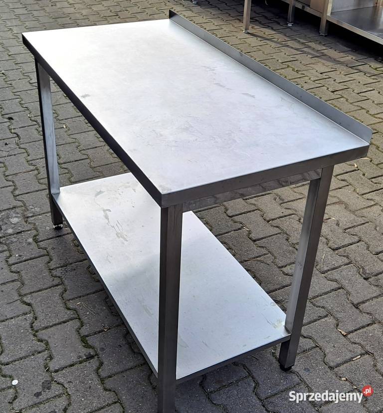 STÓŁ GASTRONOMICZNY Z PÓŁKĄ 1206085 M1252N