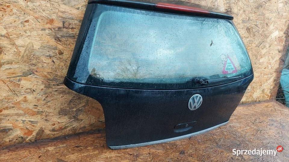 TYLNA KLAPA BAGAŻNIKA TYŁ SZYBA VW POLO 9N1 IV osobowe Rudziniec