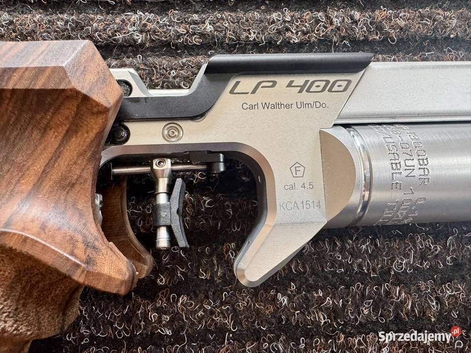 Pistolet Match Walther LP400 Alu Prawy Rozmiar M Sport i Wypoczynek