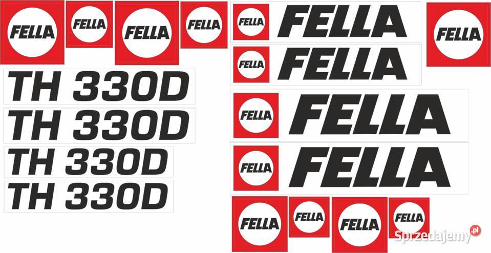 Naklejki Fella th 330 d inne modele kujawsko-pomorskie